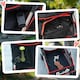 image 8 of PawHut 3 In 1 Pet Stroller, Detachable Dog Cat Travel Carriage - Red