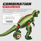 image 8 of Alivio 7 Color LED Walking, Mist Spray Remote Control RC T-Rex Dinosaur Toy