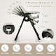 image 5 of COSTWAY 4-in-1 Baby High Chair Feeding Chair Grey