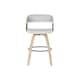 image 2 of Dining Chair Home ESPRIT Grey Polyester Wood 51 x 55 x 91 cm Grey
