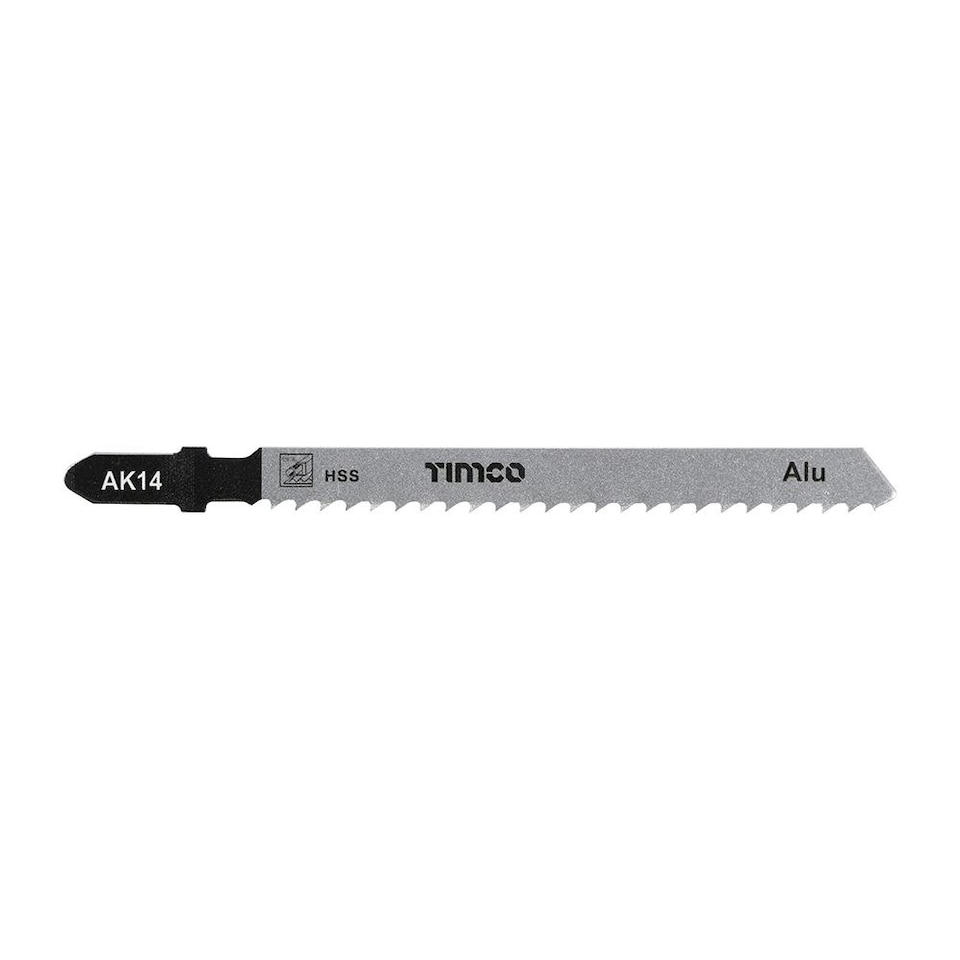 image 1 of Timco - Jigsaw Blades - Metal Cutting - HSS Blades (Size T127D - 5 Pieces)