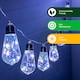 image 3 of Gardenwize 2m Solar LED Tubular Bulb String Lights Outdoor