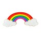 image 5 of Hand-Painted Rainbow Wall Art & Trinket - Symbol of Hope, Acceptance & Equality - Perfect Gift for Pride, Holi, & Diwali