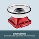 image 5 of Cooks Professional Retro Candy Floss Maker Machine with Sticks & Splash Guard | Red | Red