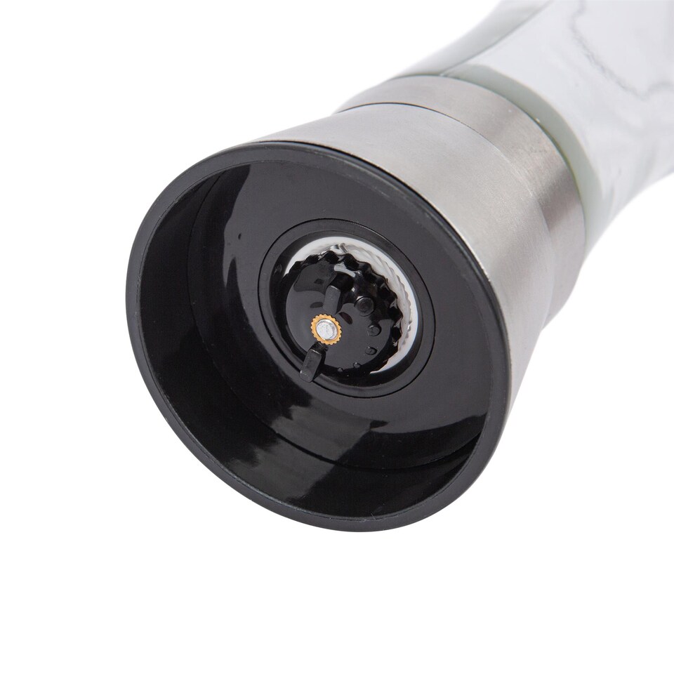 image 1 of Ashley Stainless Steel Salt & Pepper Mill - 180ml - Silver