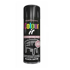 Primer Spray Paint Aerosol Auto Car Wood Metal 250ml Black | Satin