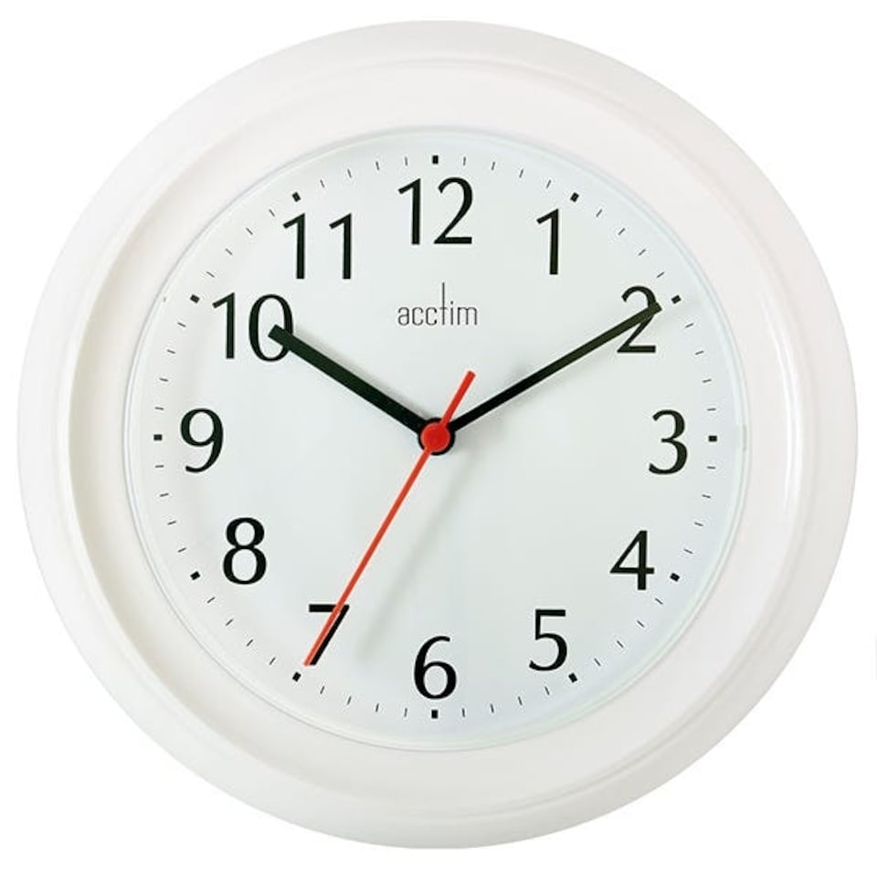 image 1 of Acctim Wycombe Wall Clock White