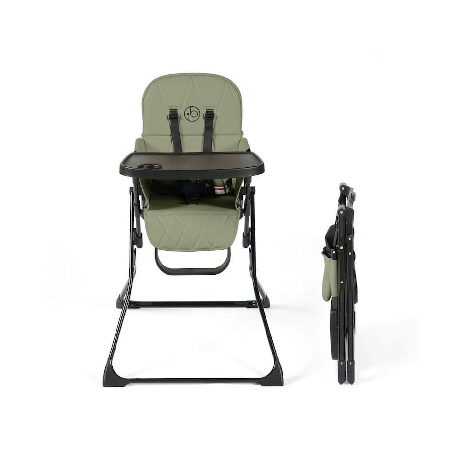 image 1 of Ickle Bubba Flip Magic Fold Highchair -Sage Green