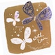 image 4 of UK Greetings | Greeting Card for Her/Friend | For All Occasions | Thank you, Birthday, Congralutations | Her, Girls, Women | Butterflies Design | With Envelope