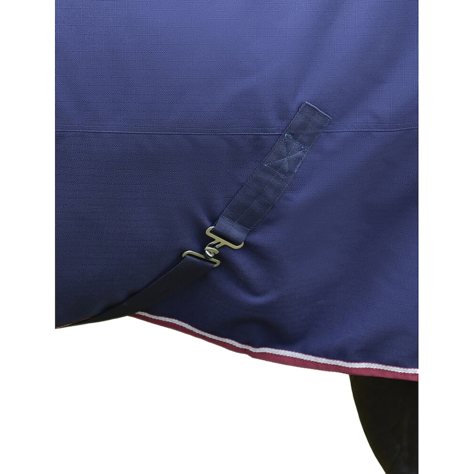 image 1 of Weatherbeeta Comfitec Essential Standard-Neck Horse Turnout Rug | Red | Navy/Burgundy | 6Ft | 1
