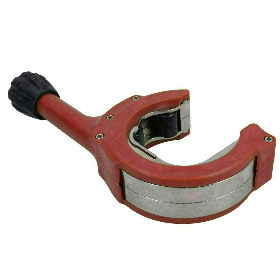image 1 of Adjustable Ratchet Action Copper Inox Tube Pipe Cutter One Handed 35 - 67mm