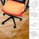 image 4 of Living and Home PVC Clear Convex Chair Mat Floor Carpet Floor Protector