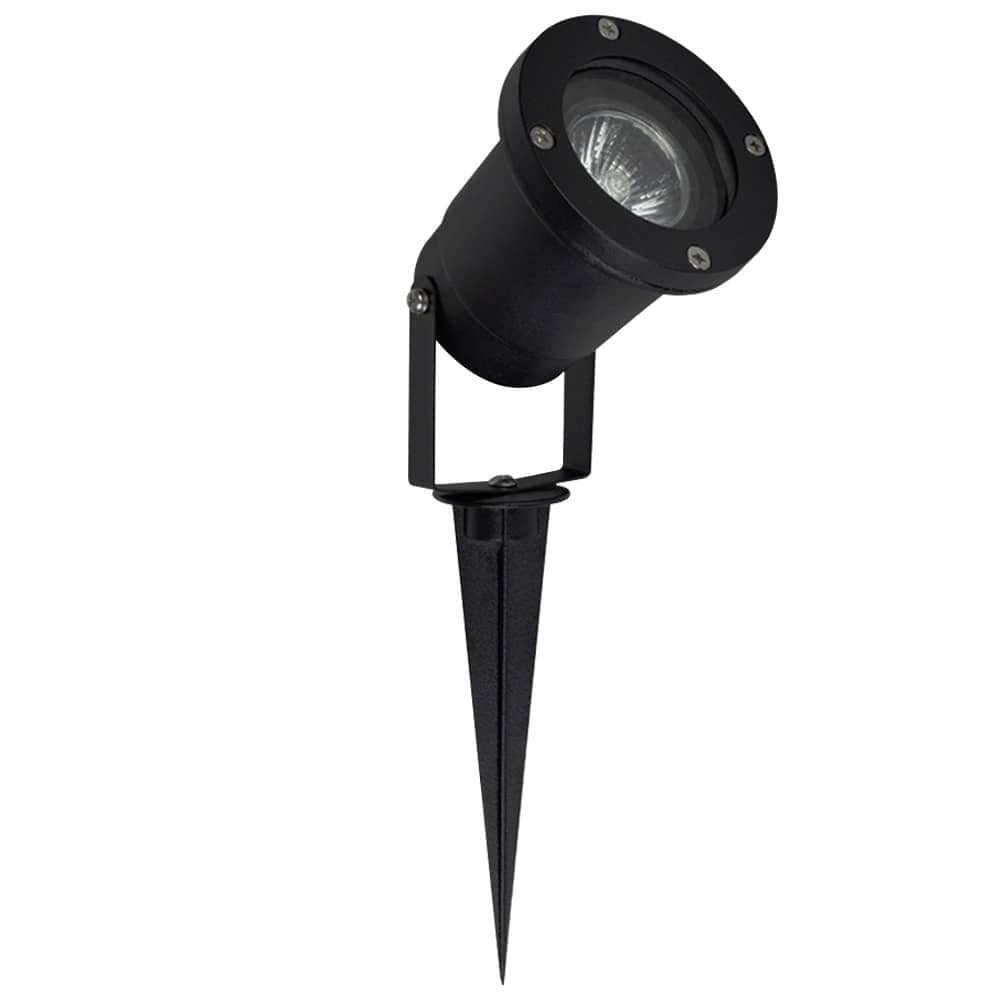 ValueLights Derwent Pack of 2 Black Outdoor Light (Multi-Installation)