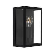 ValueLights Tideswell Black Outdoor Wall Light