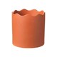 image 1 of Ceramic Indoor Plant Pot Clay - H17.5cm