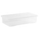 image 4 of Wham Crystal 5 x 42L Stackable Plastic Storage Boxes with Lids Clear Clear