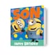 image 1 of Despicable Me Son Birthday Card
