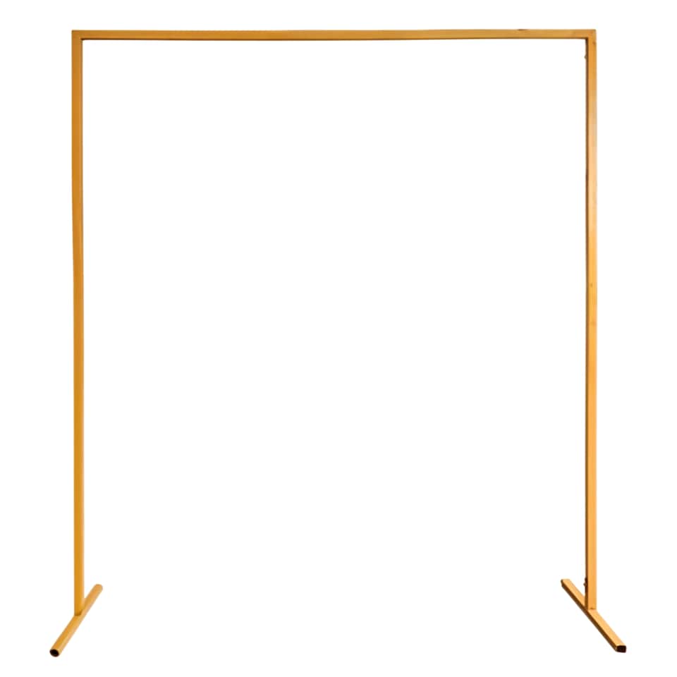 image 1 of Square Arch Stand Party Background Decoration, Garden Arbors - 200cm x 200cm