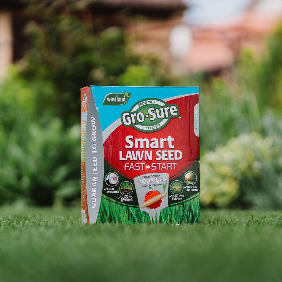 image 1 of GroSure Smart Lawn Seed Fast Start  Aqua Gel Coated, Germinates 40sqm