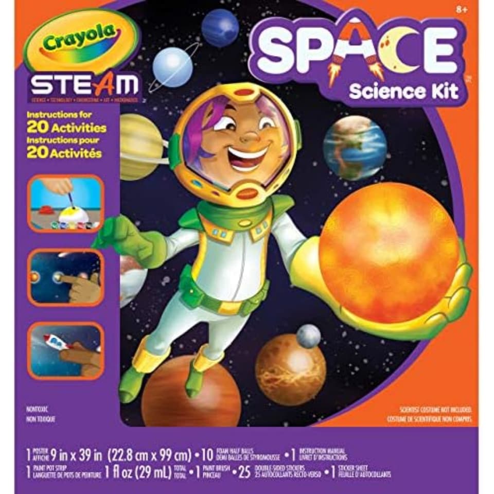 image 1 of Crayola STEAM Solar System Science Kit