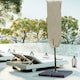 image 10 of Outsunny Garden Parasol Cover for 2-4m Outdoor Umbrella Protector w/ Rod, Zipper