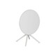 image 3 of Dining Table Home ESPRIT Grey Metal polypropylene 80 x 80 x 75 cm N/A