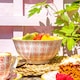 image 5 of Nicola Spring Hand-Printed Cereal Bowls - 16cm - Red - Pack of 6 Multi