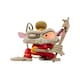 image 1 of Best Fiends Cny Tarsier Vinyl Monkey Figurine - Red/Cream - One Size