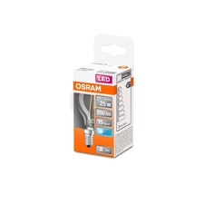 Osram LED Star ClassicP 25 300 Degrees 2.5 Watt 840 E14 4000K Clear Cool White Filament