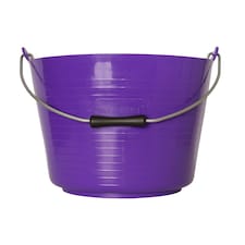 Red Gorilla Horse Feed Bucket - Purple - 22L