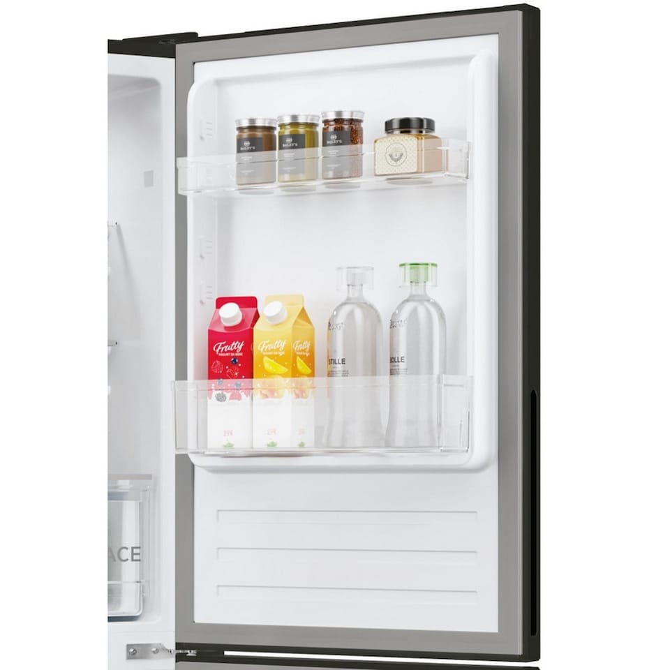 image 1 of Hoover HVT3CLECKIHB - Black Freestanding Low Frost Fridge Freezer - E energy
