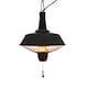 image 2 of Outsunny 2100W Outdoor Ceiling Mounted Halogen Electric Heater Hanging Patio Garden Warmer Light - Black