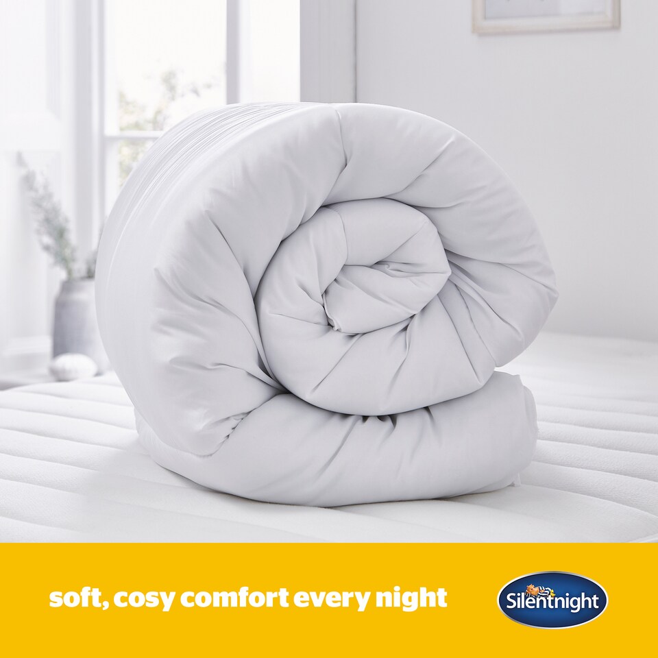 image 1 of Silentnight Essentials Duvet - 10.5 Tog | White | Single