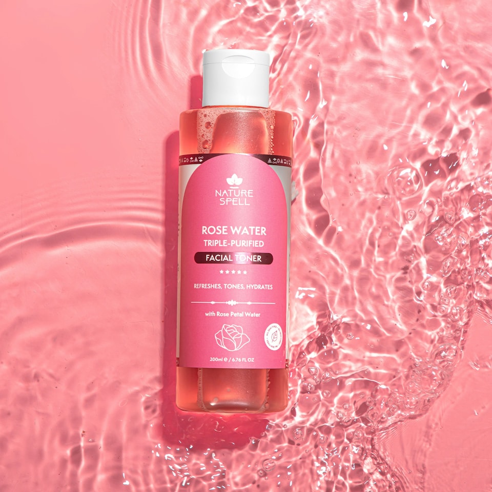 image 1 of Nature Spell Rose Water Face Toner