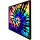 image 1 of Tie dye pattern (Picture Frame) Brown | XS
