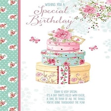 Stack Of 3 Presents Special Birthday Card
