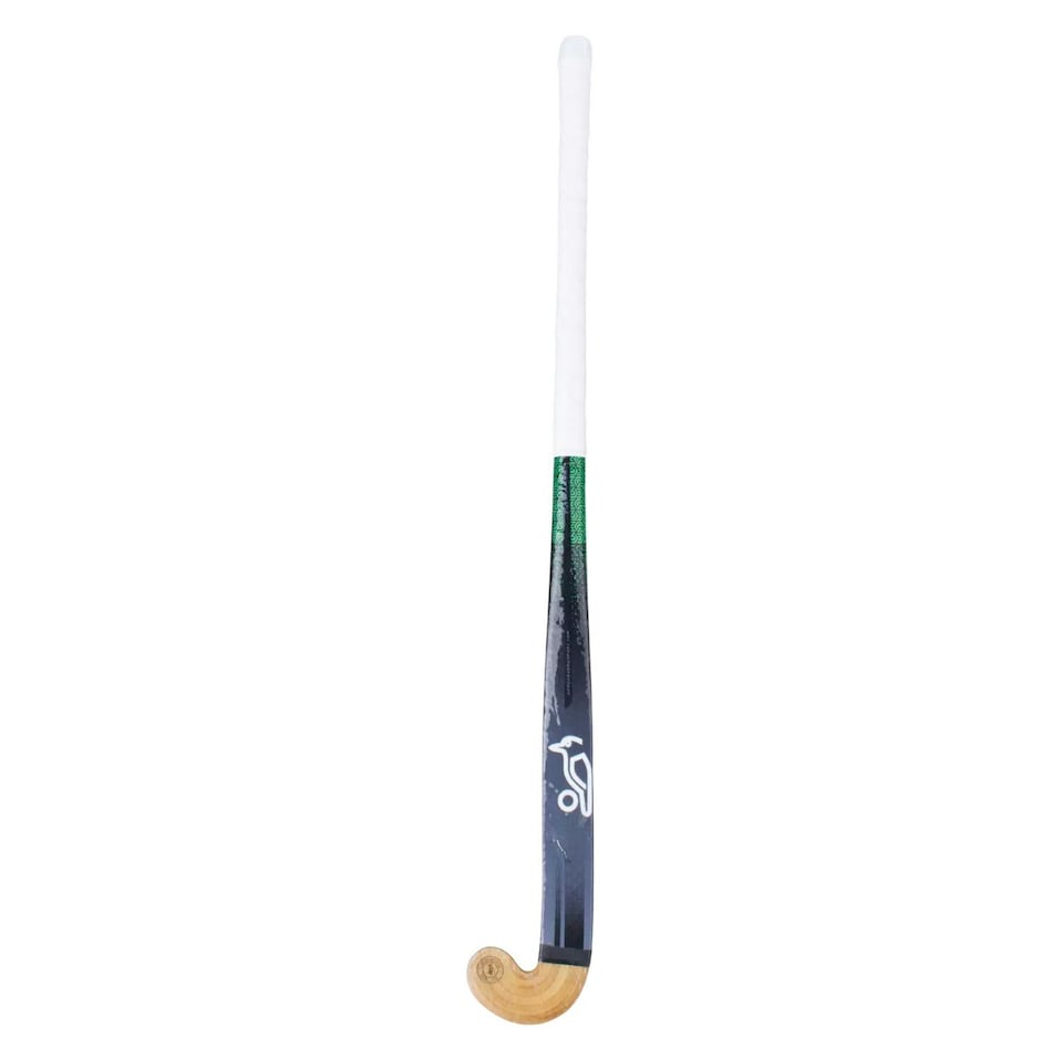 image 1 of Kookaburra Wood Meteor Hockey Stick - Black/Green - 30in
