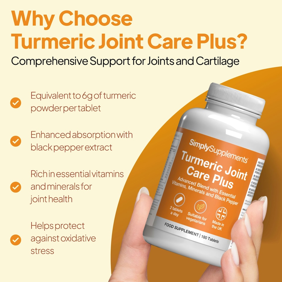 image 1 of Turmeric Joint Care Plus - 180 Tablets