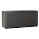 image 1 of 280L Outdoor Storage Box Garden Patio Plastic Lid Container | Brown | 1