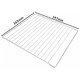image 2 of SPARES2GO Wire Shelf Rack for Swan Oven Cooker Grill (397mm x 365mm)