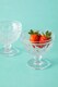 image 4 of Fleur Set Of Two Clear Glass Sundae Dishes