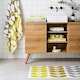 image 2 of Orla Kiely Trio Stem Dune 100x150cm Bath Sheet