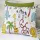 image 8 of Portfolio Home Jungle Fun Animals Reversible Soft Easy Care Bed Linen Duvet Cover Quilt Bedding Set With Pillow Case Multi | Toddler