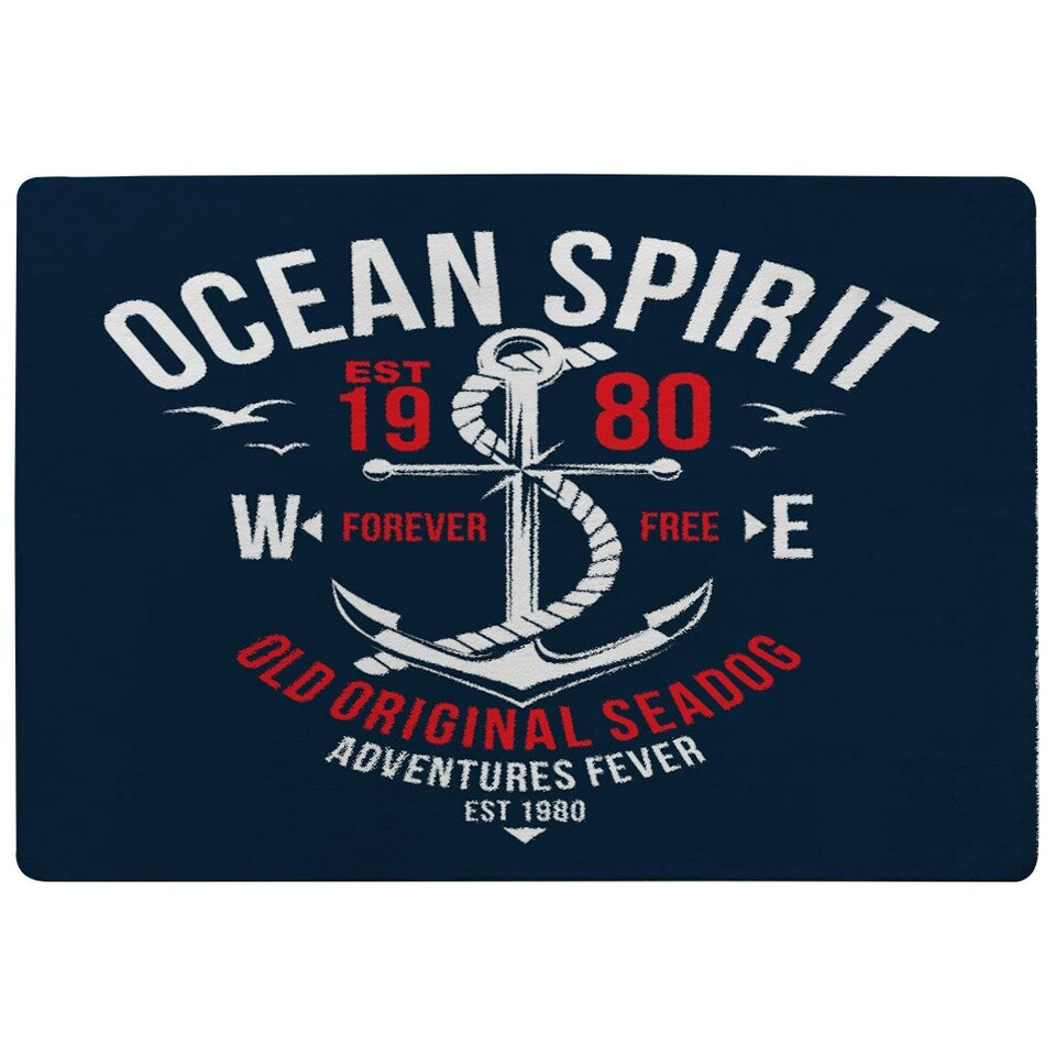 image 1 of Ocean Spirit (Rug) Blue | Small: 60x110cm