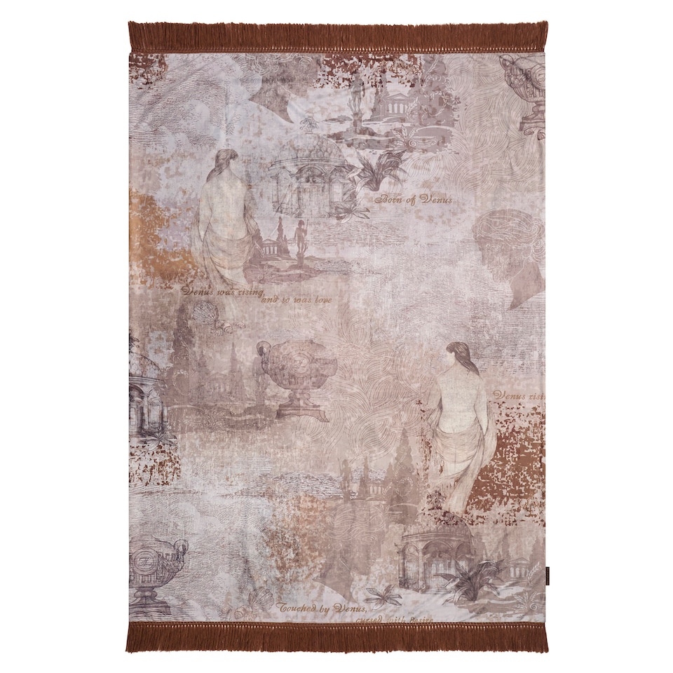 image 1 of Laurence Llewelyn-Bowen Venus Primavera Throw Natural