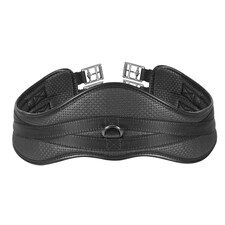 Shires Anti-Chafe Anatomic Girth - With Elastic Black | Colour: Black
Size: 46
