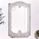 image 2 of Carteret White Wood Wall Mirror Grey