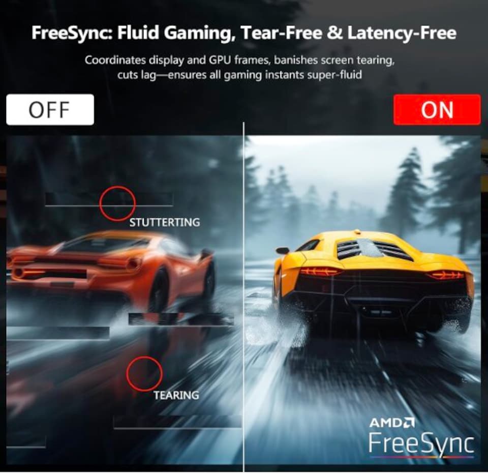 image 1 of Z-Edge 27 Inch 4K Monitor 120Hz UHD 3840x2160 IPS 100% sRGB HDMI 2.1 DP 1.4 | PC Monitor 16:9, 1ms MPRT, 250cd/m² Brightness, FreeSync, HDR10, VESA Mountable, Black