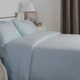 image 2 of Belledorm Brushed Cotton Duvet Cover - Blue - Double