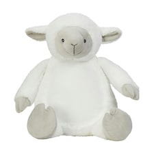Mumbles Zippie Lamb Plush Toy - Cream - 42cm